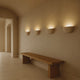 Lumo Travertine Wall Lamp